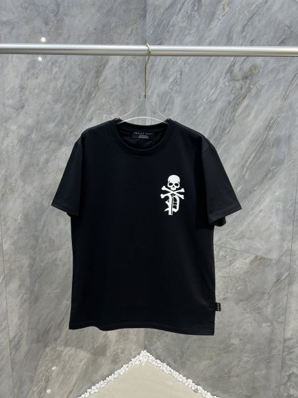 Philipp Plein SS Skull & Bones - Мужская футболка DZ_1701PP10 Philipp Plein SS Skull & Bones - Мужская футболка DZ_1701PP10