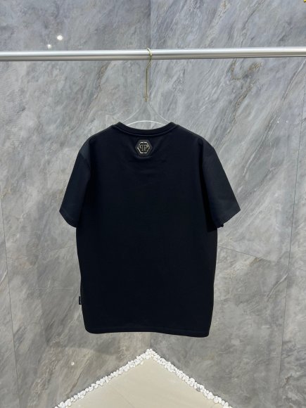 Philipp Plein SS Skull & Bones - Мужская футболка DZ_1701PP10