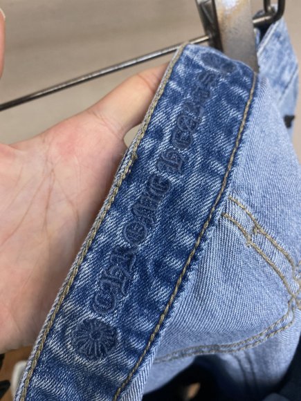 Chrome Hearts - Мужские джинсовые шорты DZ_2706CH1