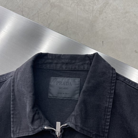 Prada - Мужская джинсовая рубашка куртка DZ_2808PR2