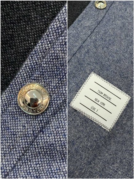 Thom Browne - Мужская куртка ветровка пиджак TI_1002TB1