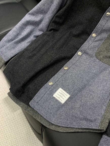 Thom Browne - Мужская куртка ветровка пиджак TI_1002TB1