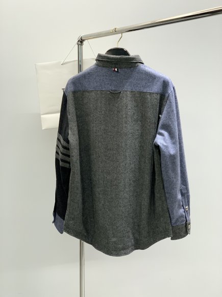 Thom Browne - Мужская куртка ветровка пиджак TI_1002TB1