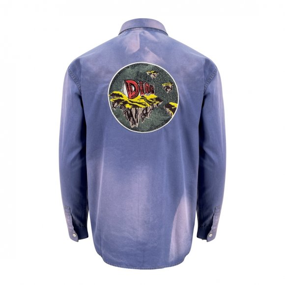Dior - Мужская джинсовая рубашка C1_1406DI5 Dior - Мужская джинсовая рубашка C1_1406DI5