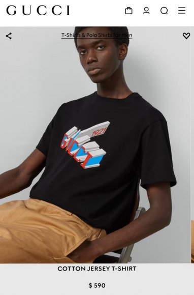 Gucci 1921 - Мужская футболка майка TJ_1903GU7 Gucci 1921 - Мужская футболка майка TJ_1903GU7