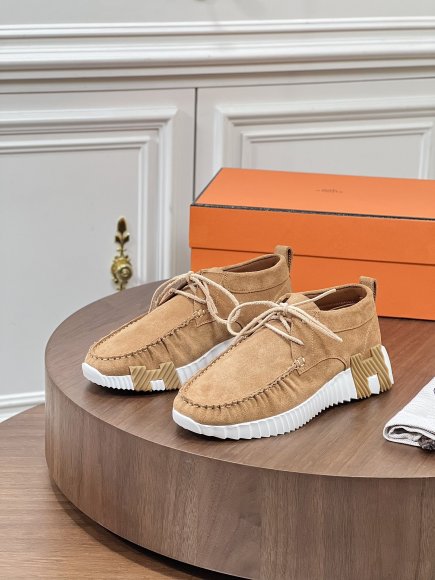 Hermes - Мужские кроссовки кеды мокасины BL_3107HE7