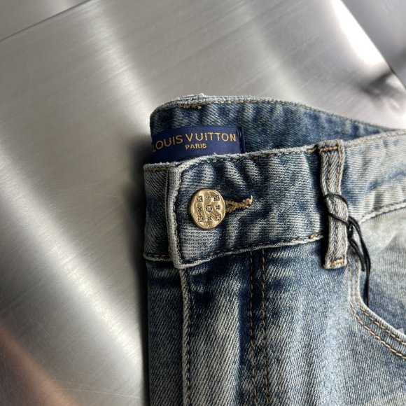 Louis Vuitton - Мужские штаны джинсы DZ_2808LV4 Louis Vuitton - Мужские штаны джинсы DZ_2808LV4