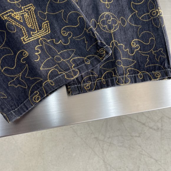 Louis Vuitton Arabesque - Мужские штаны джинсы TJ_2911LV7