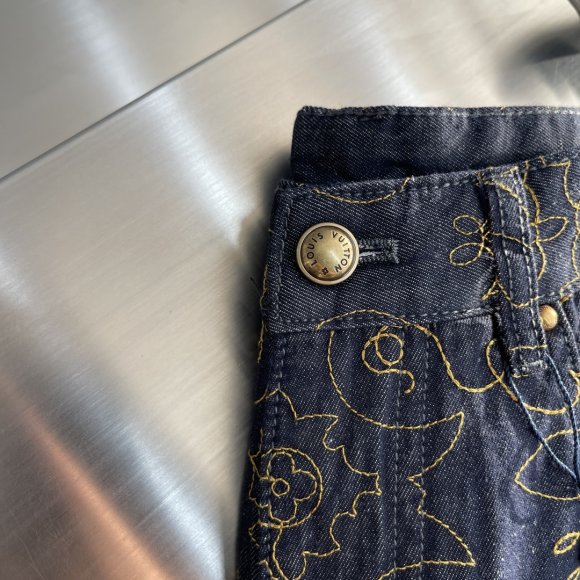 Louis Vuitton Arabesque - Мужские штаны джинсы TJ_2911LV7