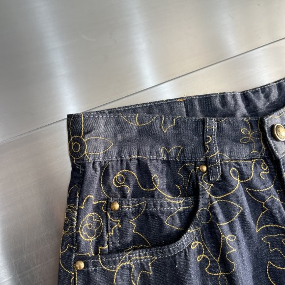 Louis Vuitton Arabesque - Мужские штаны джинсы TJ_2911LV7