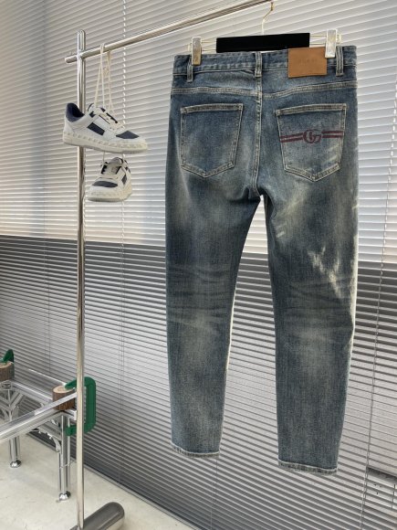 Gucci - Мужские штаны джинсы DZ_2808LV5 Gucci - Мужские штаны джинсы DZ_2808LV5