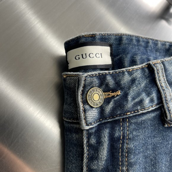 Gucci - Мужские штаны джинсы DZ_2808LV5 Gucci - Мужские штаны джинсы DZ_2808LV5