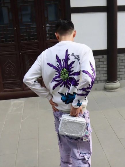 Louis Vuitton - Мужская кофта свитер KO_0409LV5