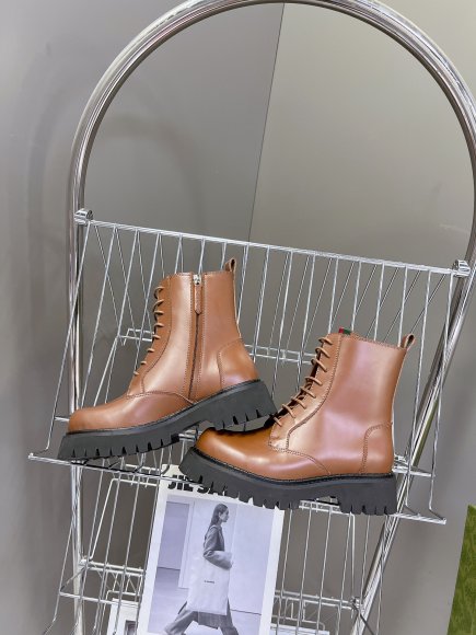 Gucci - Женские ботинки берцы ST3_0410GU1