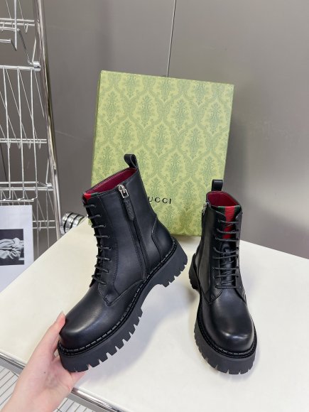 Gucci - Женские ботинки берцы ST3_0410GU1