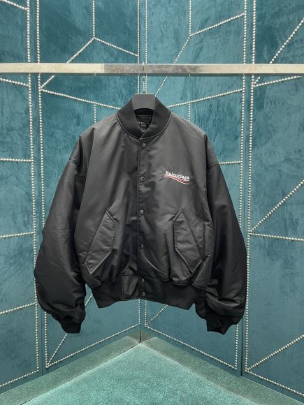 Balenciaga Political Campaign - Мужская куртка бомбер 4M_0610BA1 Balenciaga Political Campaign - Мужская куртка бомбер 4M_0610BA1