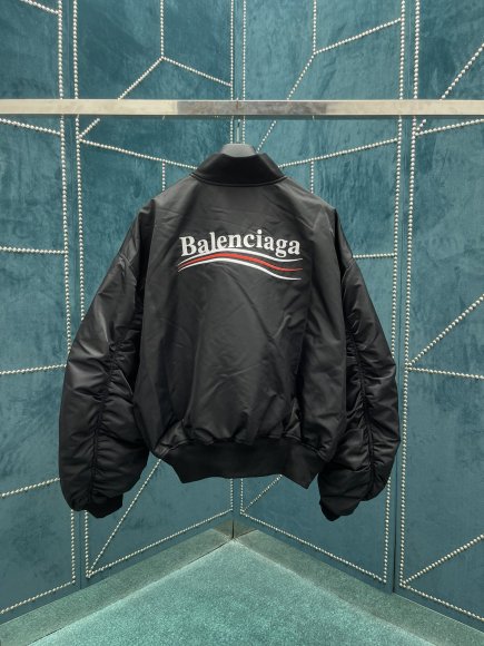 Balenciaga Political Campaign - Мужская куртка бомбер 4M_0610BA1 Balenciaga Political Campaign - Мужская куртка бомбер 4M_0610BA1