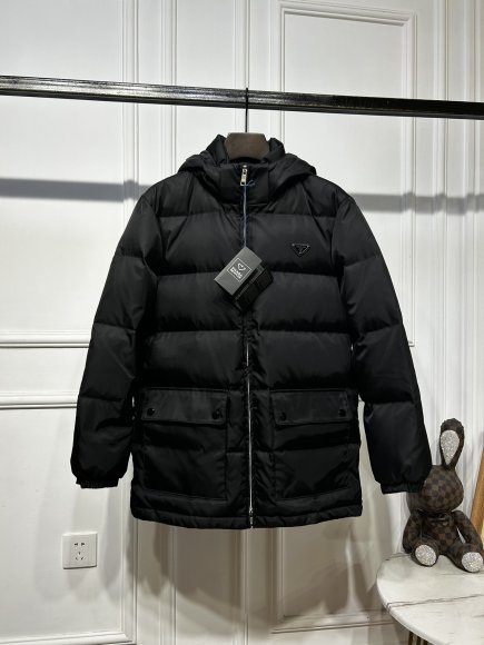 Prada Re-Nylon - Мужская куртка пуховик KN_3110PR6