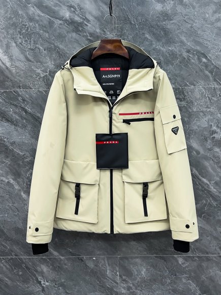 Prada - Мужская куртка пуховик DZ_2211PR9 Prada - Мужская куртка пуховик DZ_2211PR9