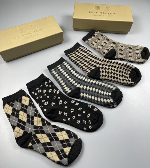 Burberry носки комплект 5 пар AC_0502BU4 Burberry носки комплект 5 пар AC_0502BU4