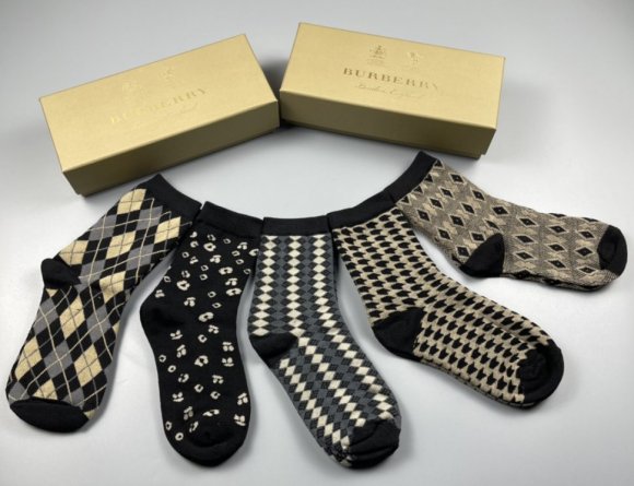 Burberry носки комплект 5 пар AC_0502BU4 Burberry носки комплект 5 пар AC_0502BU4