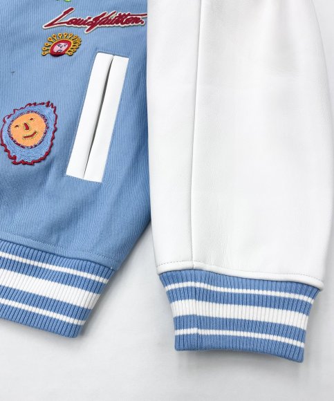 Louis Vuitton Varsity - Мужская куртка бомбер DZ_2009LV5 Louis Vuitton Varsity - Мужская куртка бомбер DZ_2009LV5