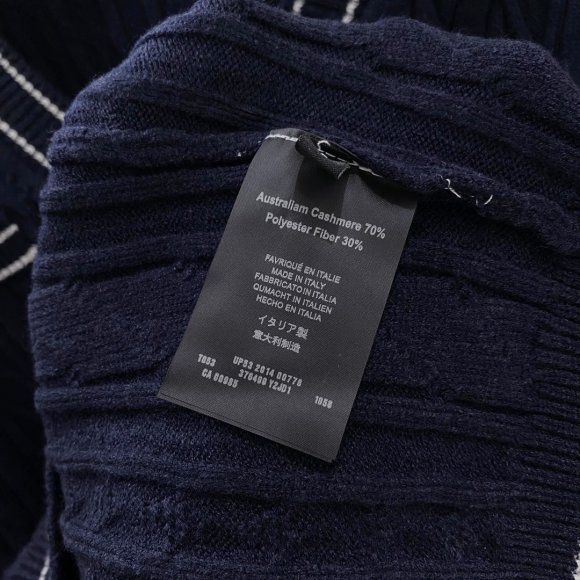 Chanel - Мужская кашемировая кофта кардиган CF_0610CH1 Chanel - Мужская кашемировая кофта кардиган CF_0610CH1