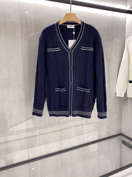 Chanel - Мужская кашемировая кофта кардиган CF_0610CH1 Chanel - Мужская кашемировая кофта кардиган CF_0610CH1