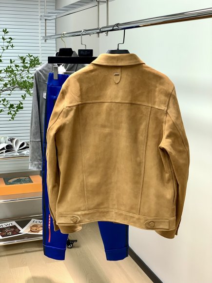 Louis Vuitton 2022 Мужская кожаная куртка TI_0908LV7 Louis Vuitton 2022 Мужская кожаная куртка TI_0908LV7