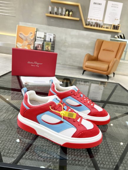 Salvatore Ferragamo - Мужские кроссовки RU_0705SF10 Salvatore Ferragamo - Мужские кроссовки RU_0705SF10