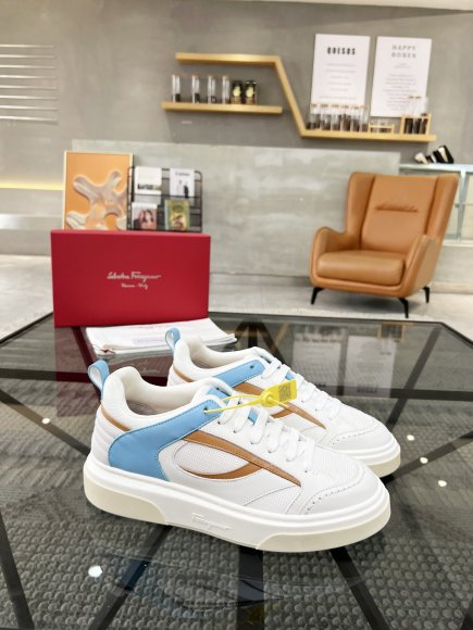 Salvatore Ferragamo - Мужские кроссовки RU_0705SF10 Salvatore Ferragamo - Мужские кроссовки RU_0705SF10