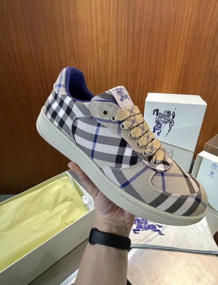 Burberry Check Terrace - Мужские кеды кроссовки RU_1408BU10 Burberry Check Terrace - Мужские кеды кроссовки RU_1408BU10