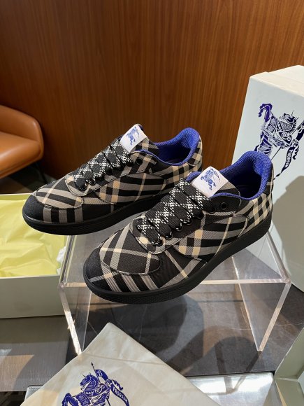Burberry Check Terrace - Мужские кеды кроссовки RU_1408BU10 Burberry Check Terrace - Мужские кеды кроссовки RU_1408BU10