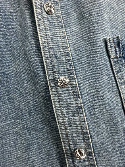 Chrome Hearts - Мужская джинсовая рубашка DZ_2808CH7