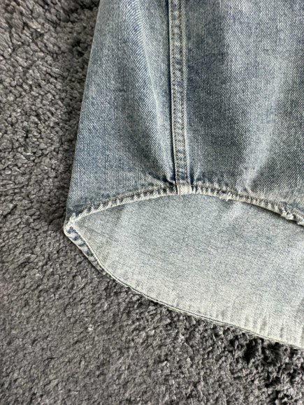 Chrome Hearts - Мужская джинсовая рубашка DZ_2808CH7 Chrome Hearts - Мужская джинсовая рубашка DZ_2808CH7