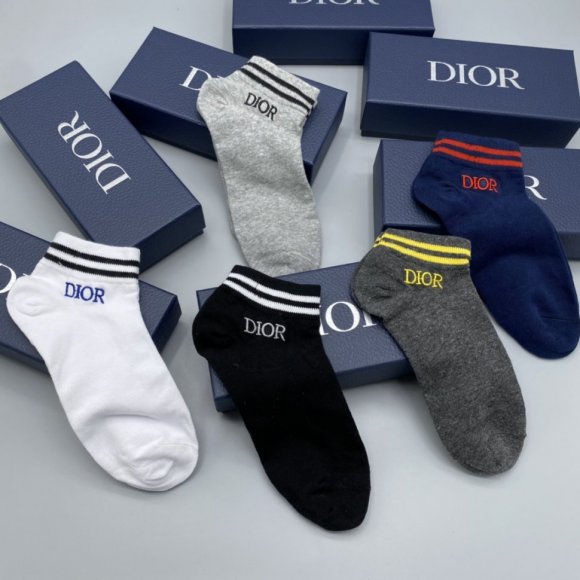 Dior носки комплект 5 пар AC_0502DI5