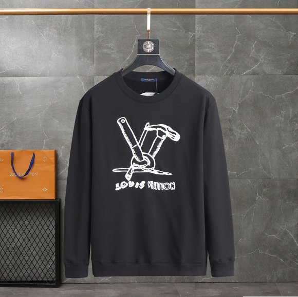 Louis Vuitton Doodles - Мужская кофта свитшот CF_0610LV3 Louis Vuitton Doodles - Мужская кофта свитшот CF_0610LV3