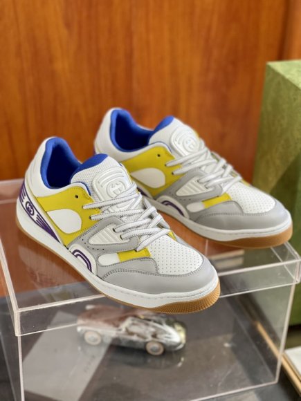 Gucci Basket Мужские кроссовки кеды R_1004GU4