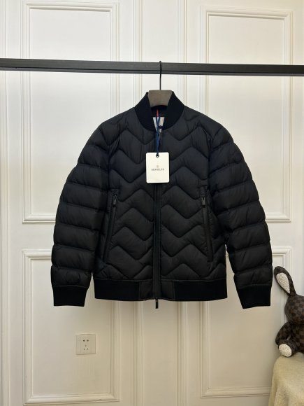 Moncler- Мужская куртка бомбер пуховик KN_1811MO3