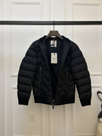 Moncler- Мужская куртка бомбер пуховик KN_1811MO3