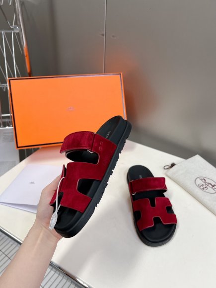 Hermes - Женские шлепанцы сандали ST3_0306HE1W Hermes - Женские шлепанцы сандали ST3_0306HE1W