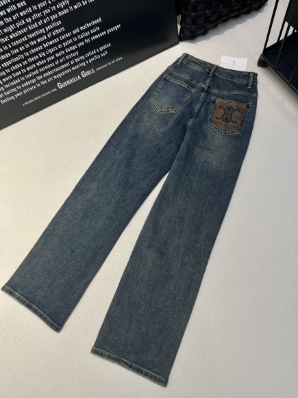 Celine - Женские штаны джинсы 3D_2311CE3