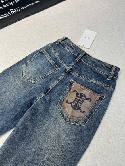 Celine - Женские штаны джинсы 3D_2311CE3
