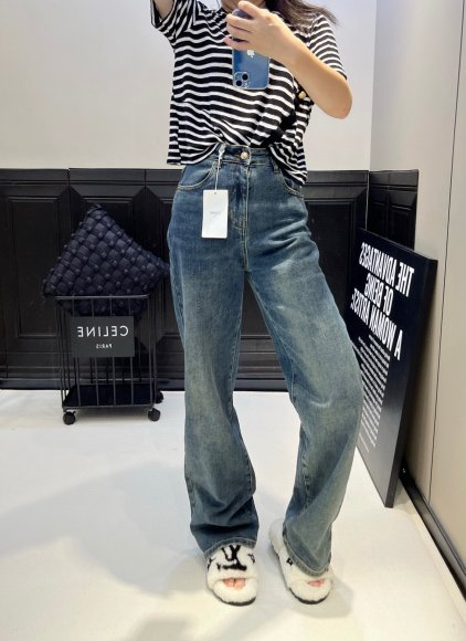 Celine - Женские штаны джинсы 3D_2311CE3