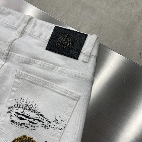 Louis Vuitton & Yayoi Kusama - Мужские штаны джинсы TJ_0503LV7