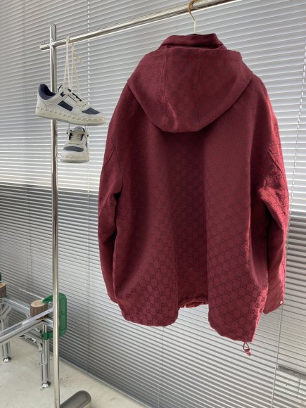 Gucci - Мужская двусторонняя куртка ветровка TJ_1508GU2