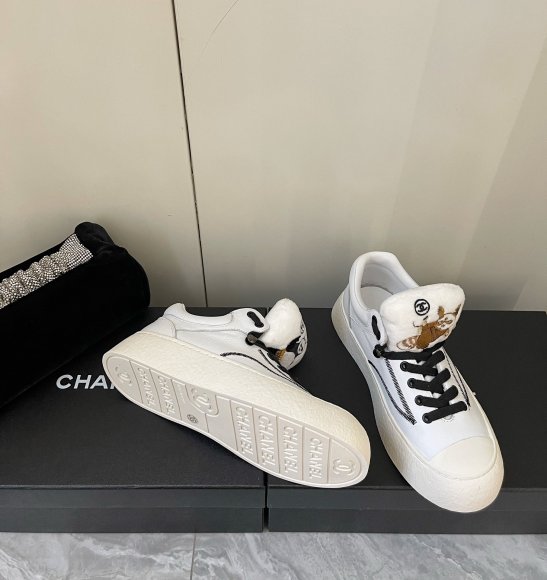 Chanel - Женские кроссовки кеды ST3_0410CH5