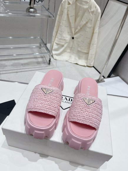 Prada - Женские шлепанцы ST3_0707PR1