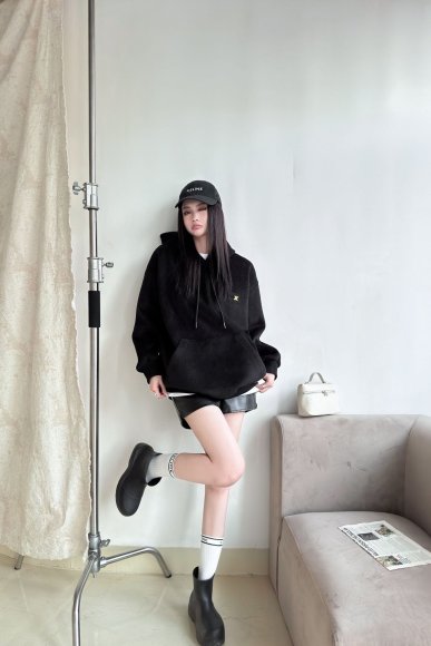 Celine - Женская кофта худи 3D_2311CE4 Celine - Женская кофта худи 3D_2311CE4