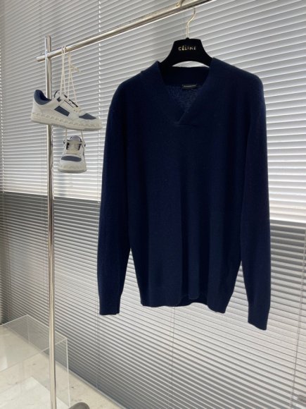 Ermenegildo Zegna - Мужская шерстяная кофта свитер AH_0701EZ7 Ermenegildo Zegna - Мужская шерстяная кофта свитер AH_0701EZ7